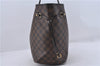Authentic Louis Vuitton Damier Neverfull MM Tote Bag N51105 LV 5530D