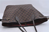 Authentic Louis Vuitton Damier Neverfull MM Tote Bag N51105 LV 5530D