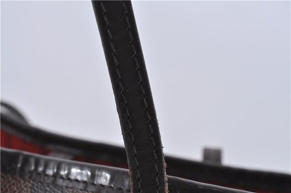 Authentic Louis Vuitton Damier Neverfull MM Tote Bag N51105 LV 5530D