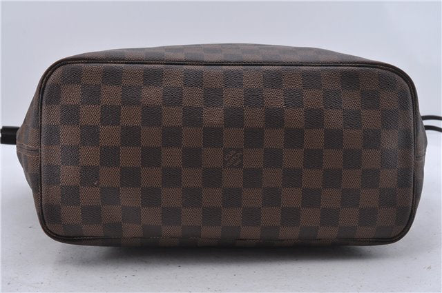 Authentic Louis Vuitton Damier Neverfull MM Tote Bag N51105 LV 5530D