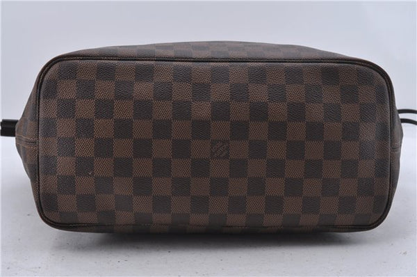 Authentic Louis Vuitton Damier Neverfull MM Tote Bag N51105 LV 5530D