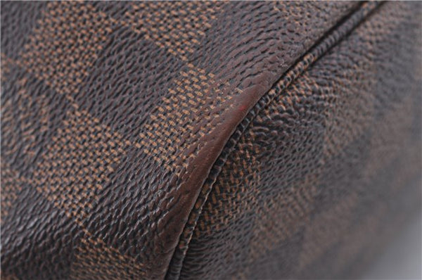Authentic Louis Vuitton Damier Neverfull MM Tote Bag N51105 LV 5530D
