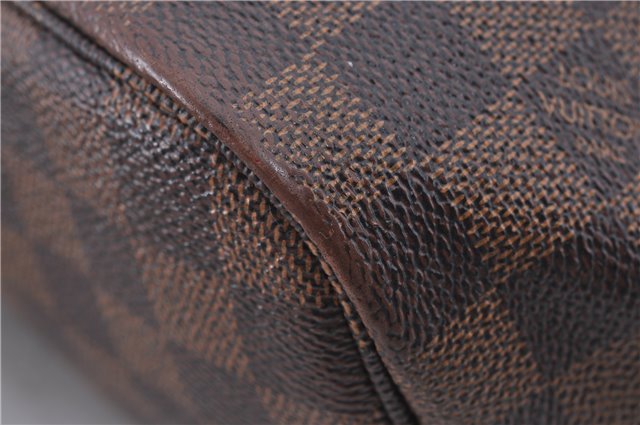 Authentic Louis Vuitton Damier Neverfull MM Tote Bag N51105 LV 5530D