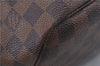 Authentic Louis Vuitton Damier Neverfull MM Tote Bag N51105 LV 5530D