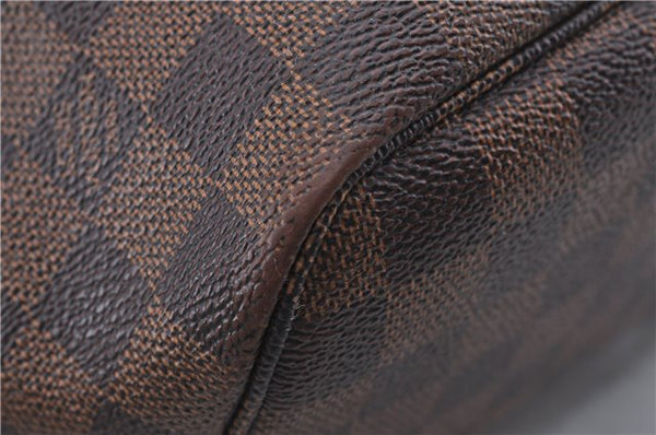Authentic Louis Vuitton Damier Neverfull MM Tote Bag N51105 LV 5530D