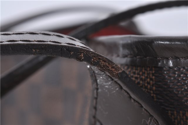 Authentic Louis Vuitton Damier Neverfull MM Tote Bag N51105 LV 5530D