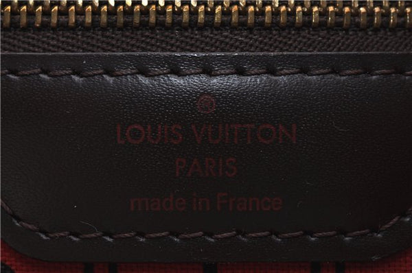 Authentic Louis Vuitton Damier Neverfull MM Tote Bag N51105 LV 5530D