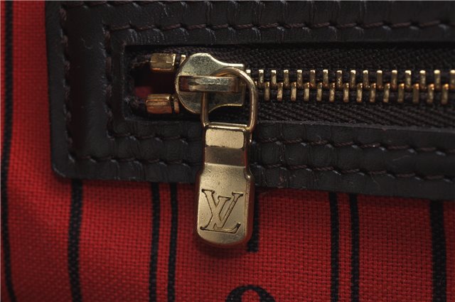 Authentic Louis Vuitton Damier Neverfull MM Tote Bag N51105 LV 5530D