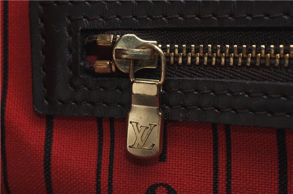 Authentic Louis Vuitton Damier Neverfull MM Tote Bag N51105 LV 5530D