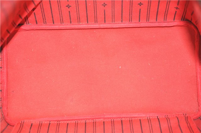 Authentic Louis Vuitton Damier Neverfull MM Tote Bag N51105 LV 5530D