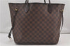 Authentic Louis Vuitton Damier Neverfull MM Tote Bag N51105 LV 5539D