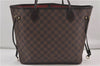 Authentic Louis Vuitton Damier Neverfull MM Tote Bag N51105 LV 5539D