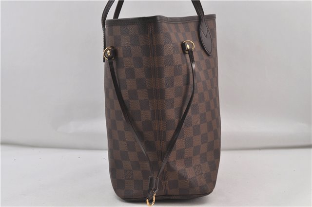 Authentic Louis Vuitton Damier Neverfull MM Tote Bag N51105 LV 5539D