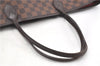 Authentic Louis Vuitton Damier Neverfull MM Tote Bag N51105 LV 5539D