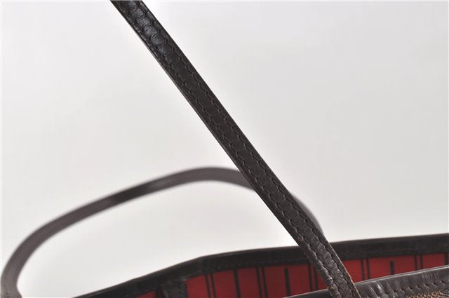 Authentic Louis Vuitton Damier Neverfull MM Tote Bag N51105 LV 5539D