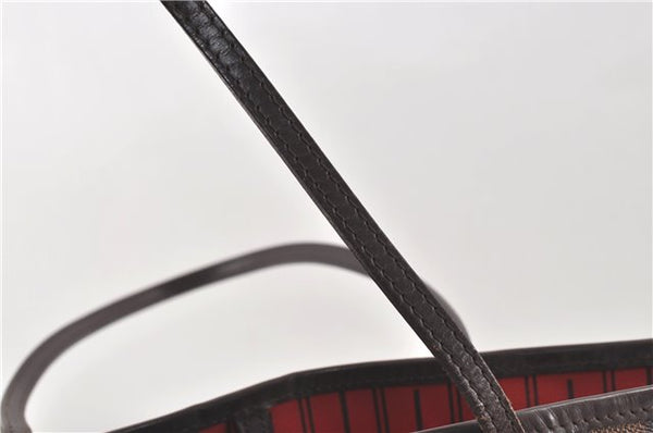 Authentic Louis Vuitton Damier Neverfull MM Tote Bag N51105 LV 5539D