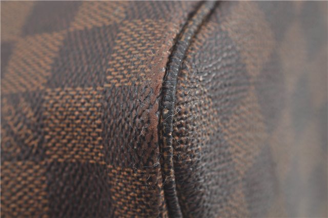 Authentic Louis Vuitton Damier Neverfull MM Tote Bag N51105 LV 5539D
