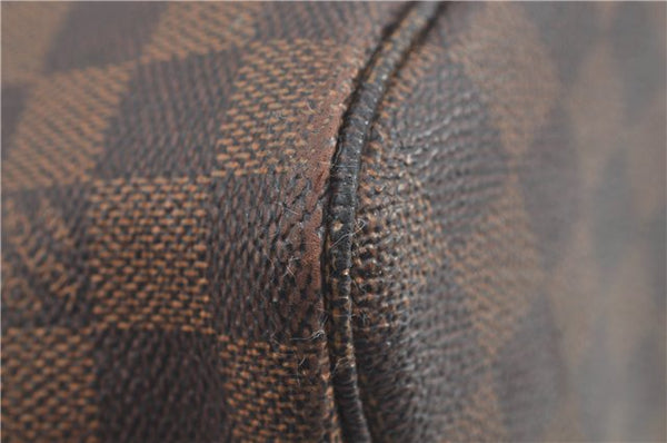 Authentic Louis Vuitton Damier Neverfull MM Tote Bag N51105 LV 5539D