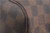 Authentic Louis Vuitton Damier Neverfull MM Tote Bag N51105 LV 5539D