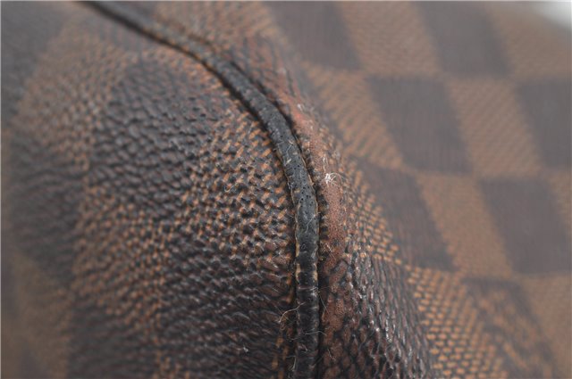 Authentic Louis Vuitton Damier Neverfull MM Tote Bag N51105 LV 5539D