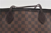 Authentic Louis Vuitton Damier Neverfull MM Tote Bag N51105 LV 5539D