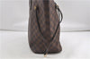 Authentic Louis Vuitton Damier Neverfull MM Tote Bag N51105 LV 5539D