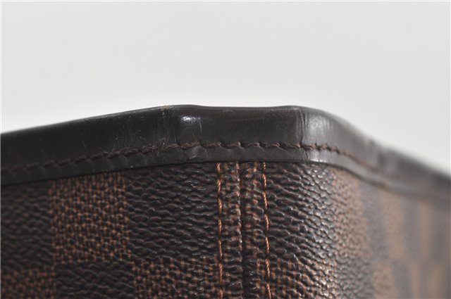 Authentic Louis Vuitton Damier Neverfull MM Tote Bag N51105 LV 5539D