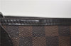 Authentic Louis Vuitton Damier Neverfull MM Tote Bag N51105 LV 5539D