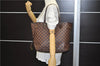 Authentic Louis Vuitton Damier Neverfull MM Tote Bag N51105 LV 5539D