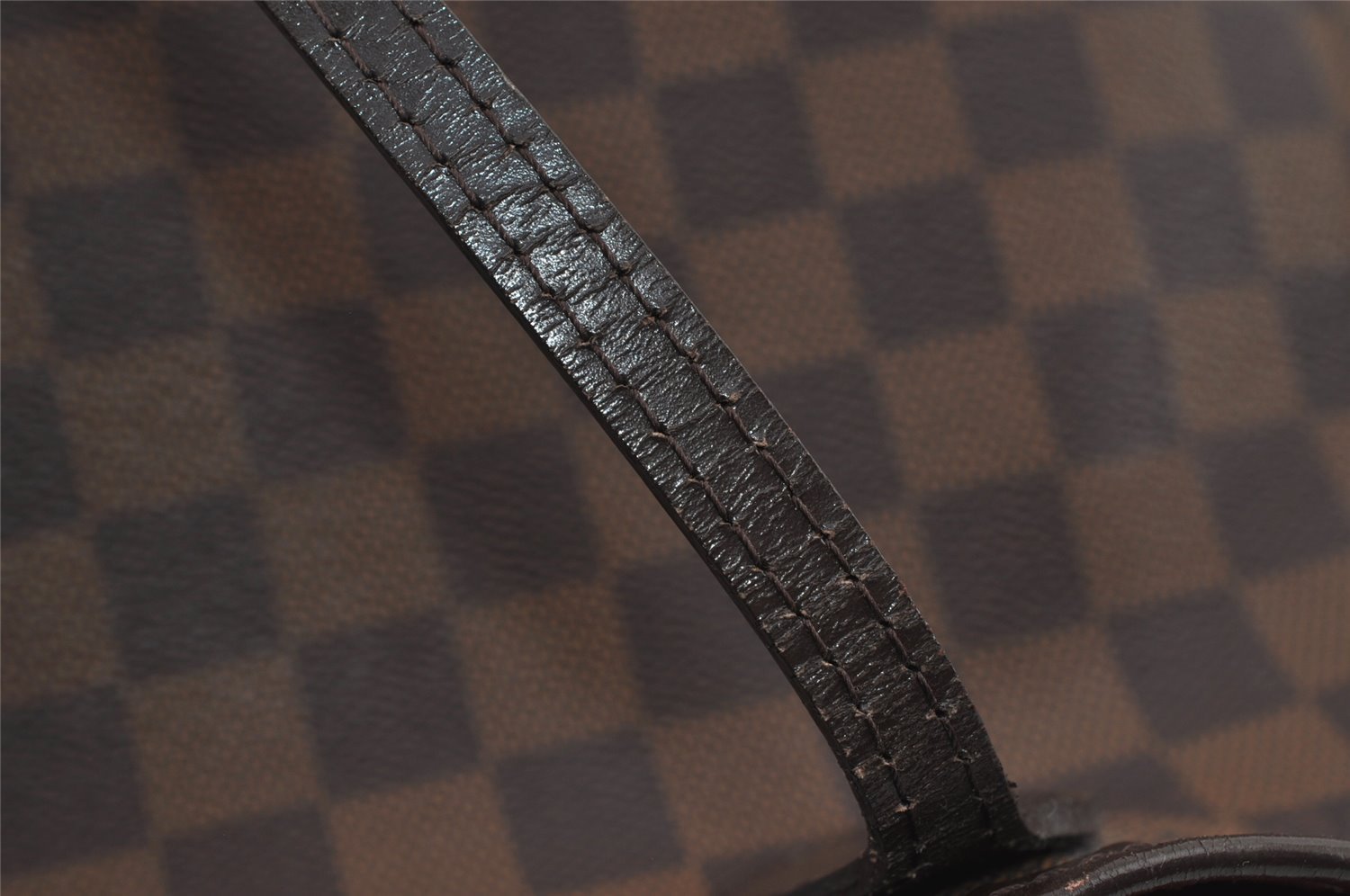 Authentic Louis Vuitton Damier Neverfull MM Shoulder Tote Bag N51105 LV 5552I