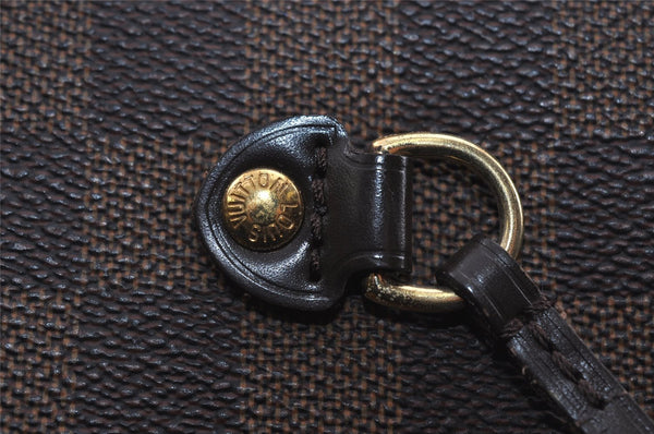 Authentic Louis Vuitton Damier Neverfull MM Shoulder Tote Bag N51105 LV 5552I