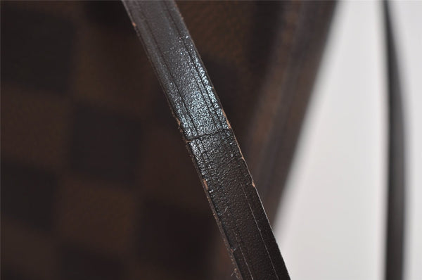 Authentic Louis Vuitton Damier Neverfull MM Shoulder Tote Bag N51105 LV 5552I