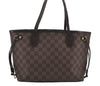 Authentic Louis Vuitton Damier Neverfull PM Shoulder Tote Bag N51109 LV 5714I