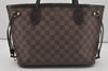 Authentic Louis Vuitton Damier Neverfull PM Shoulder Tote Bag N51109 LV 5714I