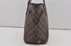 Authentic Louis Vuitton Damier Neverfull PM Shoulder Tote Bag N51109 LV 5714I