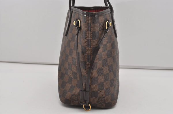 Authentic Louis Vuitton Damier Neverfull PM Shoulder Tote Bag N51109 LV 5714I