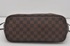 Authentic Louis Vuitton Damier Neverfull PM Shoulder Tote Bag N51109 LV 5714I