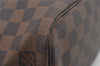 Authentic Louis Vuitton Damier Neverfull PM Shoulder Tote Bag N51109 LV 5714I