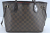 Authentic Louis Vuitton Damier Neverfull PM Shoulder Tote Bag N51109 LV 5862C