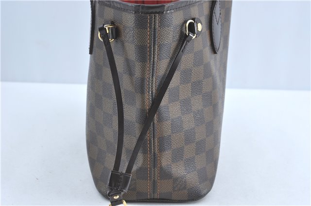 Authentic Louis Vuitton Damier Neverfull PM Shoulder Tote Bag N51109 LV 5862C