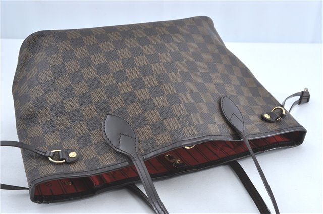 Authentic Louis Vuitton Damier Neverfull PM Shoulder Tote Bag N51109 LV 5862C