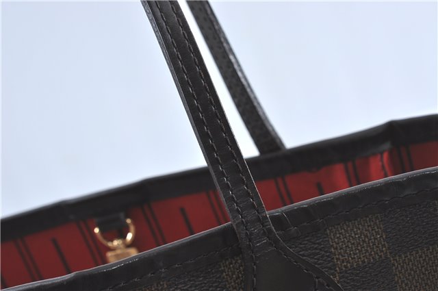 Authentic Louis Vuitton Damier Neverfull PM Shoulder Tote Bag N51109 LV 5862C