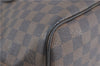 Authentic Louis Vuitton Damier Neverfull PM Shoulder Tote Bag N51109 LV 5862C