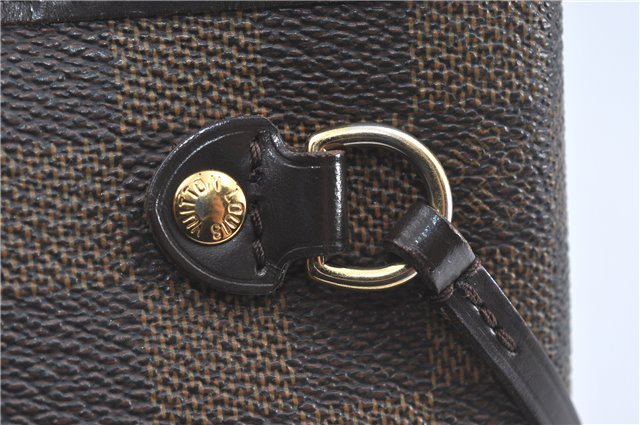 Authentic Louis Vuitton Damier Neverfull PM Shoulder Tote Bag N51109 LV 5862C