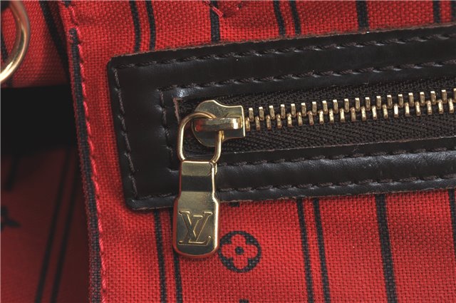 Authentic Louis Vuitton Damier Neverfull PM Shoulder Tote Bag N51109 LV 5862C