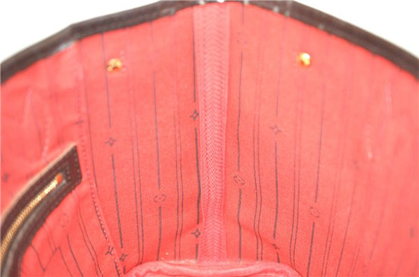 Authentic Louis Vuitton Damier Neverfull PM Shoulder Tote Bag N51109 LV 5862C