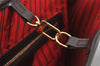 Authentic Louis Vuitton Damier Neverfull MM Shoulder Tote Bag N51105 LV 5895I