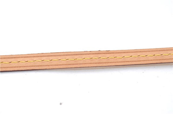 Authentic Louis Vuitton Monogram Neverfull Pouch Purse Clutch Bag Yellow 6090E