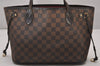Authentic Louis Vuitton Damier Neverfull PM Shoulder Tote Bag N51109 LV 6148I