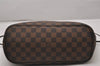 Authentic Louis Vuitton Damier Neverfull PM Shoulder Tote Bag N51109 LV 6148I